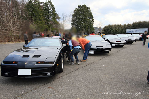 2011年 車輪村 トランザムの並び