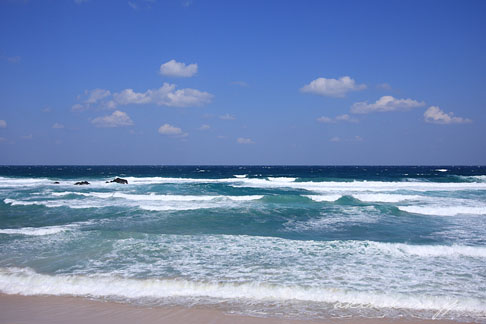 角島からみる日本海