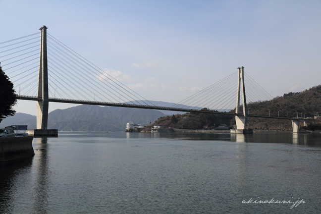 大芝島からみた大芝大橋