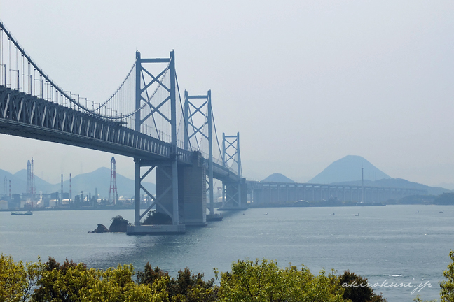 与島PAから香川方面を眺める