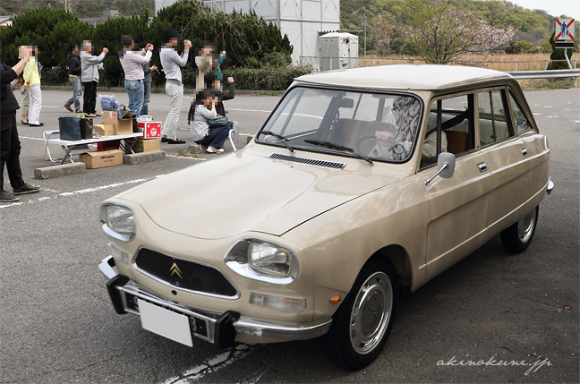 並んだシトロエン旧車たち