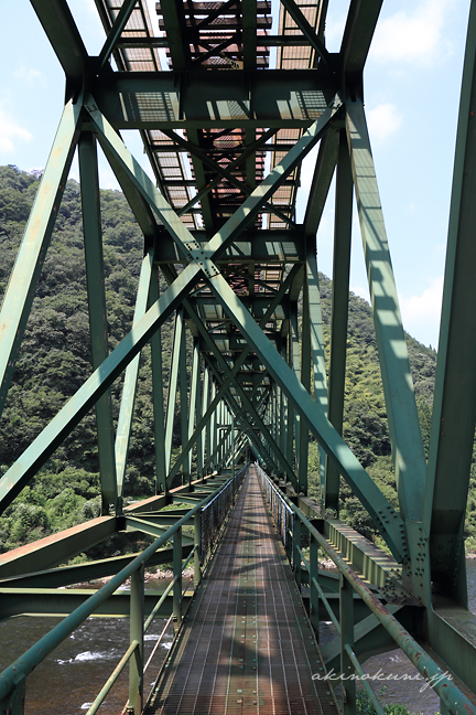宇都井大橋、歩いてみました