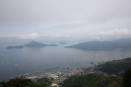 三高山堡塁 砲台山森林公園からの眺め