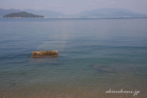 大浦突撃隊大迫支隊（Q基地） 桟橋跡