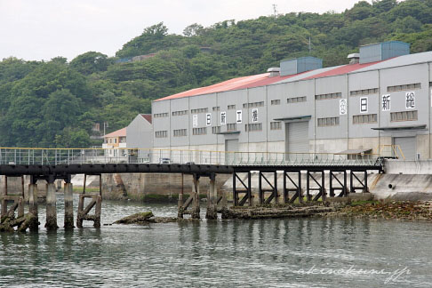 大入魚雷遠距離発射場跡 岸側