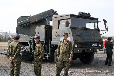 装備品展示 81式短距離地対空誘導弾