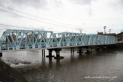 海田の九十九橋 全景