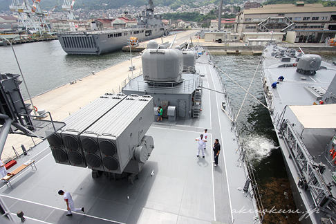 現役時代の護衛艦ひえい（2009年7月12日の艦艇一般公開時）２