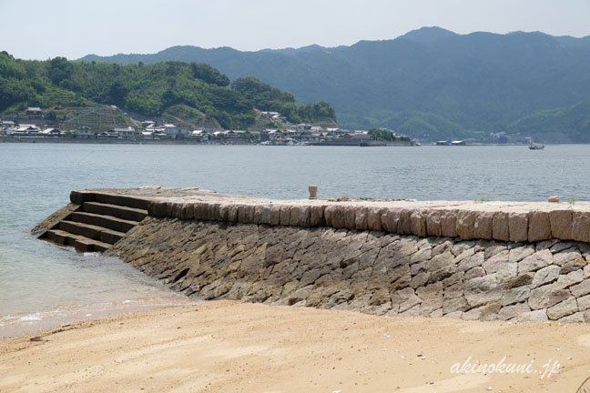 大君低砲台関連施設のひとつ繋舟場　もうひとつ横から