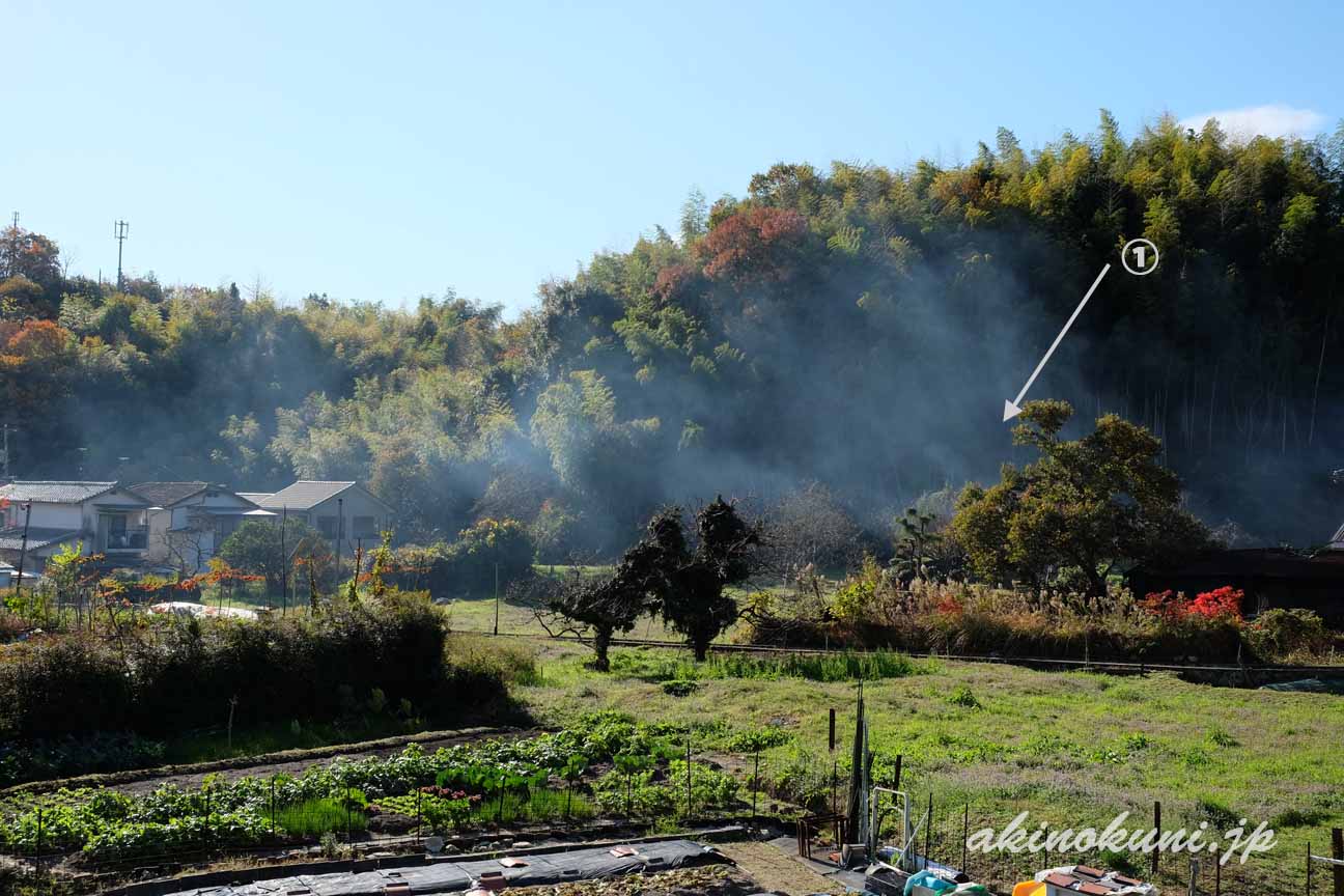 冠崎地下工場あたり？