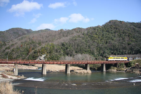 芸備線　上深川～中深川間の第三三篠川橋梁