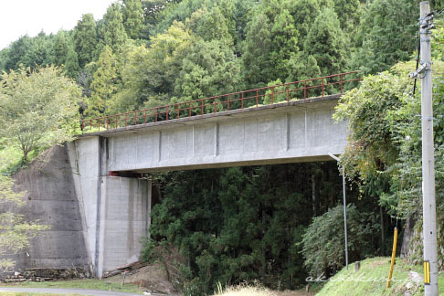 今福線 佐野町？ 新しい橋りょう