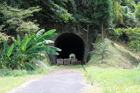 今福線 県道301号 トンネル（今福側をみる）