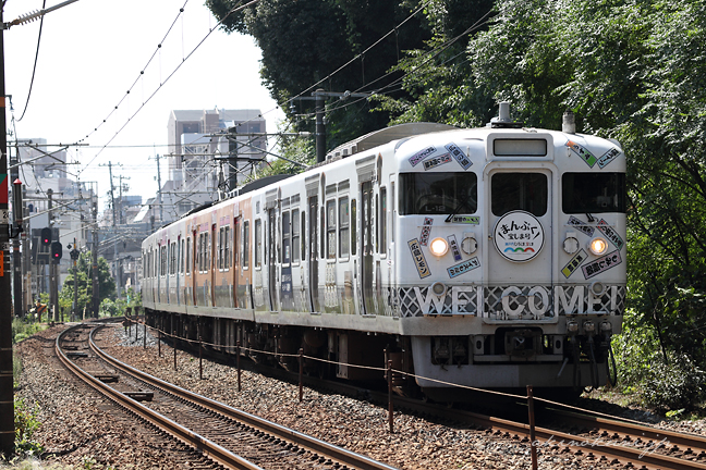 まんぷく宝しま号 115系4両編成 上りり方面前から