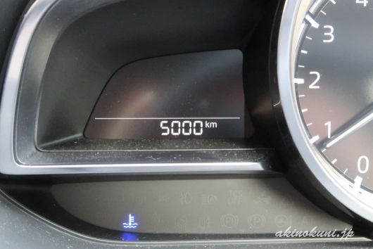 デミオ キリ番 5,000km