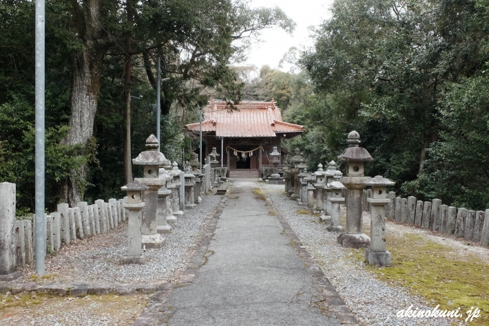 鮎原剣神社 階段を上ると