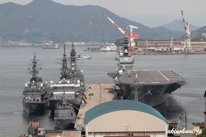 呉基地 Fバース(5月30日)