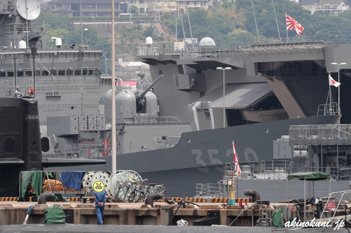 Fバースの練習艦"はたかぜ" 寄ってみます
