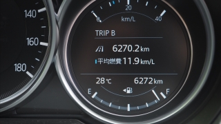 1年ちょっと経った燃費は11.9km/L