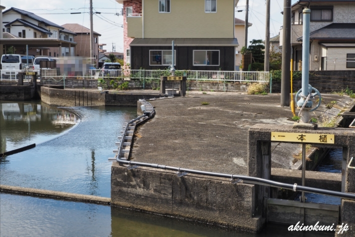 一本樋(支線)、古祖原、植松
