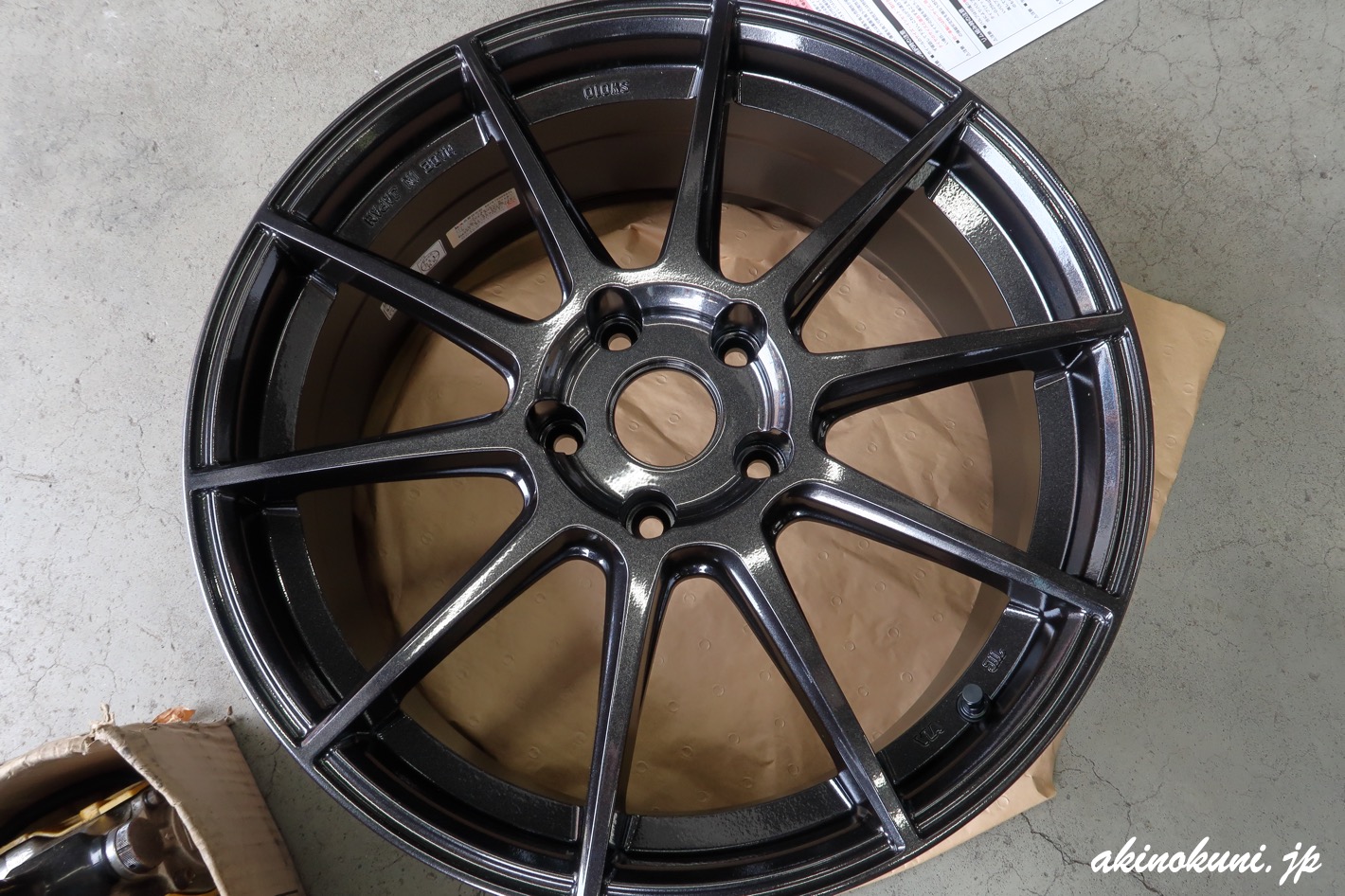 18インチ Bridgestone POTENZA SW010 ブラック