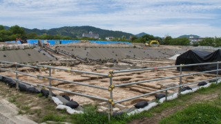 輜重兵第五大隊の施設遺構