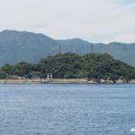 海上自衛隊の弾薬庫がある大麗女島