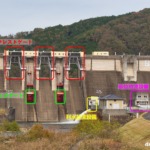 土師ダムの放流設備