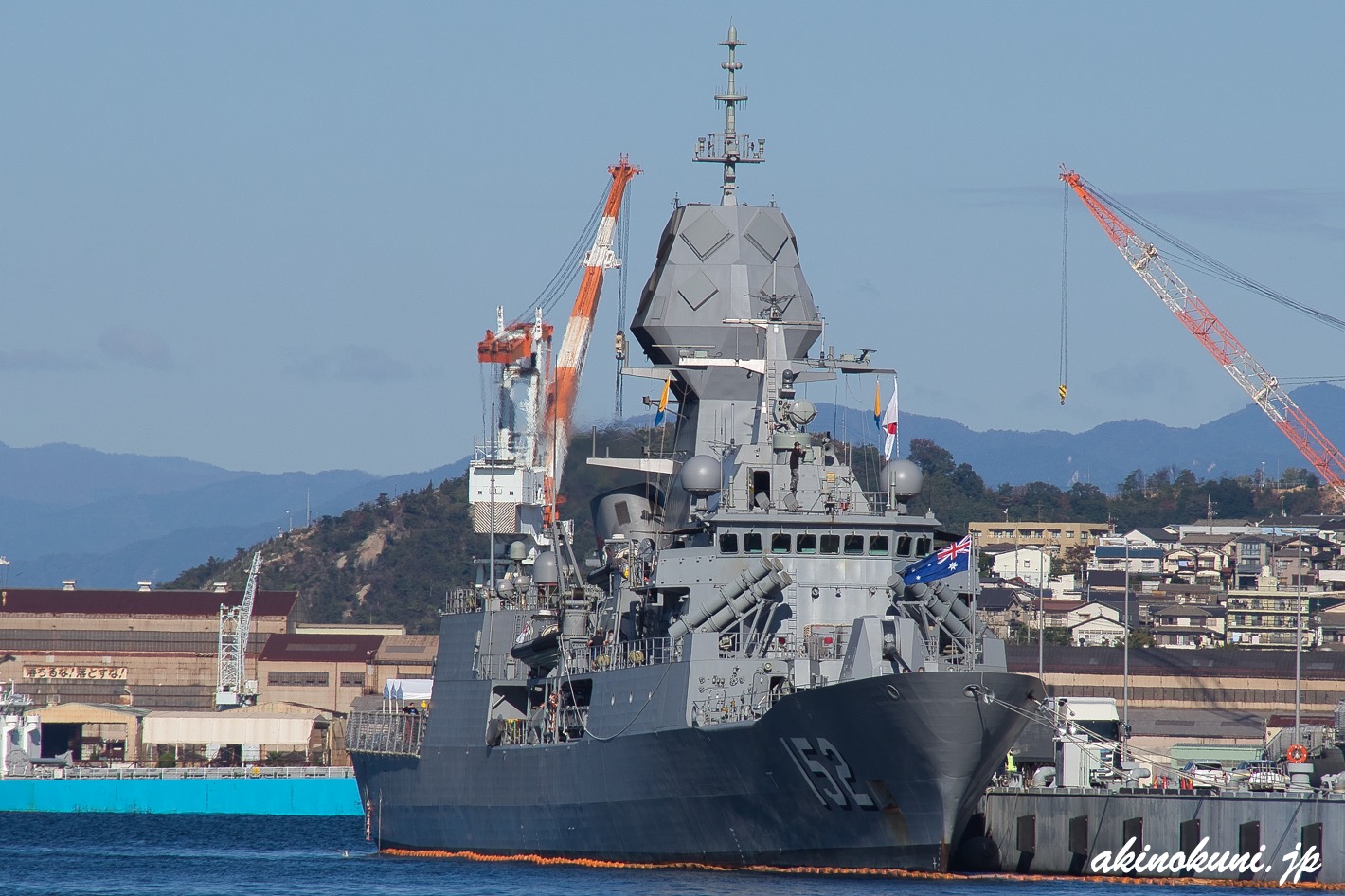 オーストラリア海軍 フリゲート ワラマンガ（FFH152）