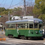 広島電鉄 神戸市電から譲り受けた車両 582号