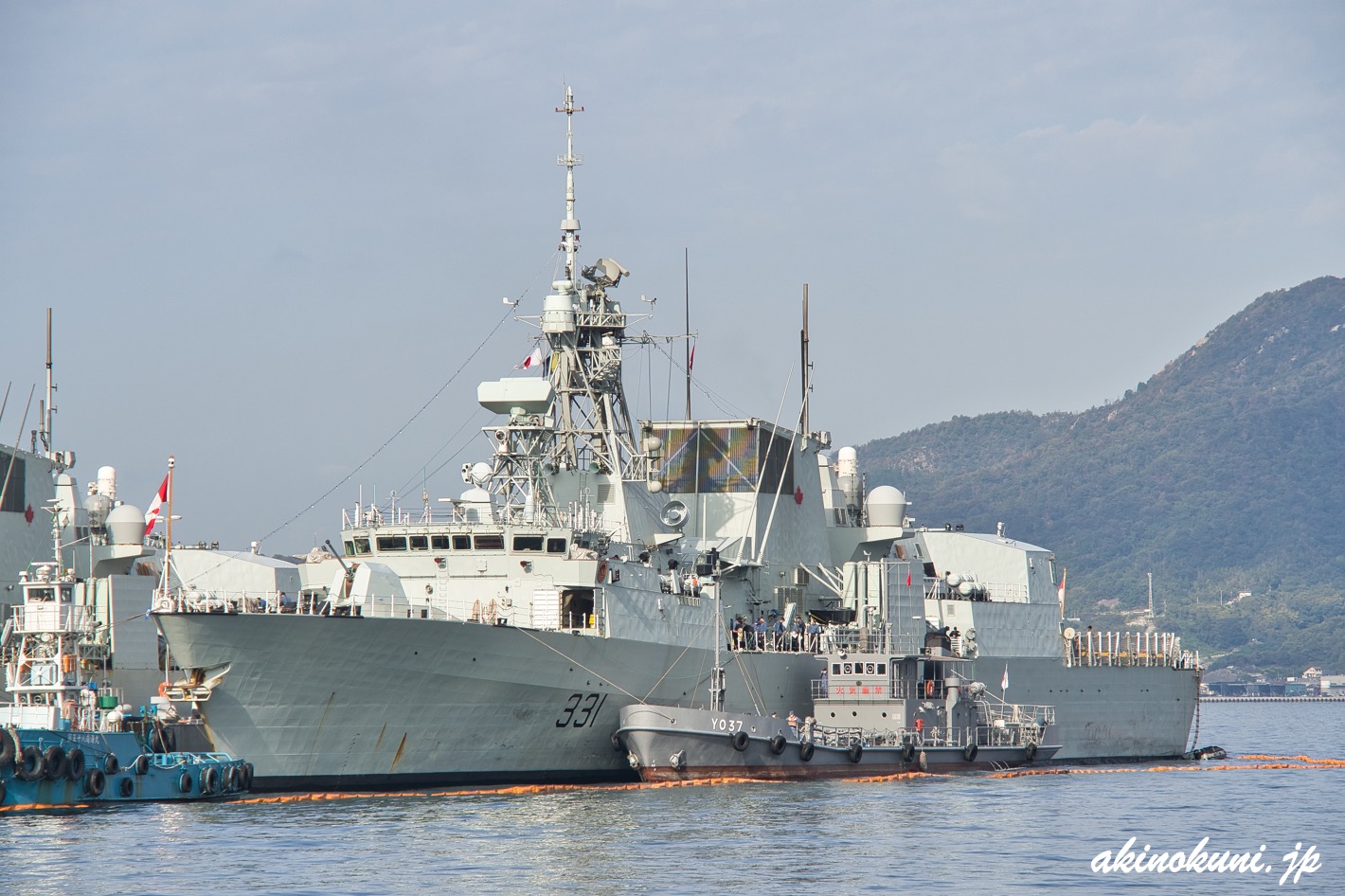 カナダ海軍 フリゲート バンクーバー（FFH-331） 2022年10月