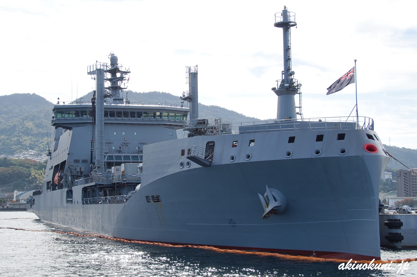 ニュージーランド海軍 アオテアロア（A11） 2022年10月28日