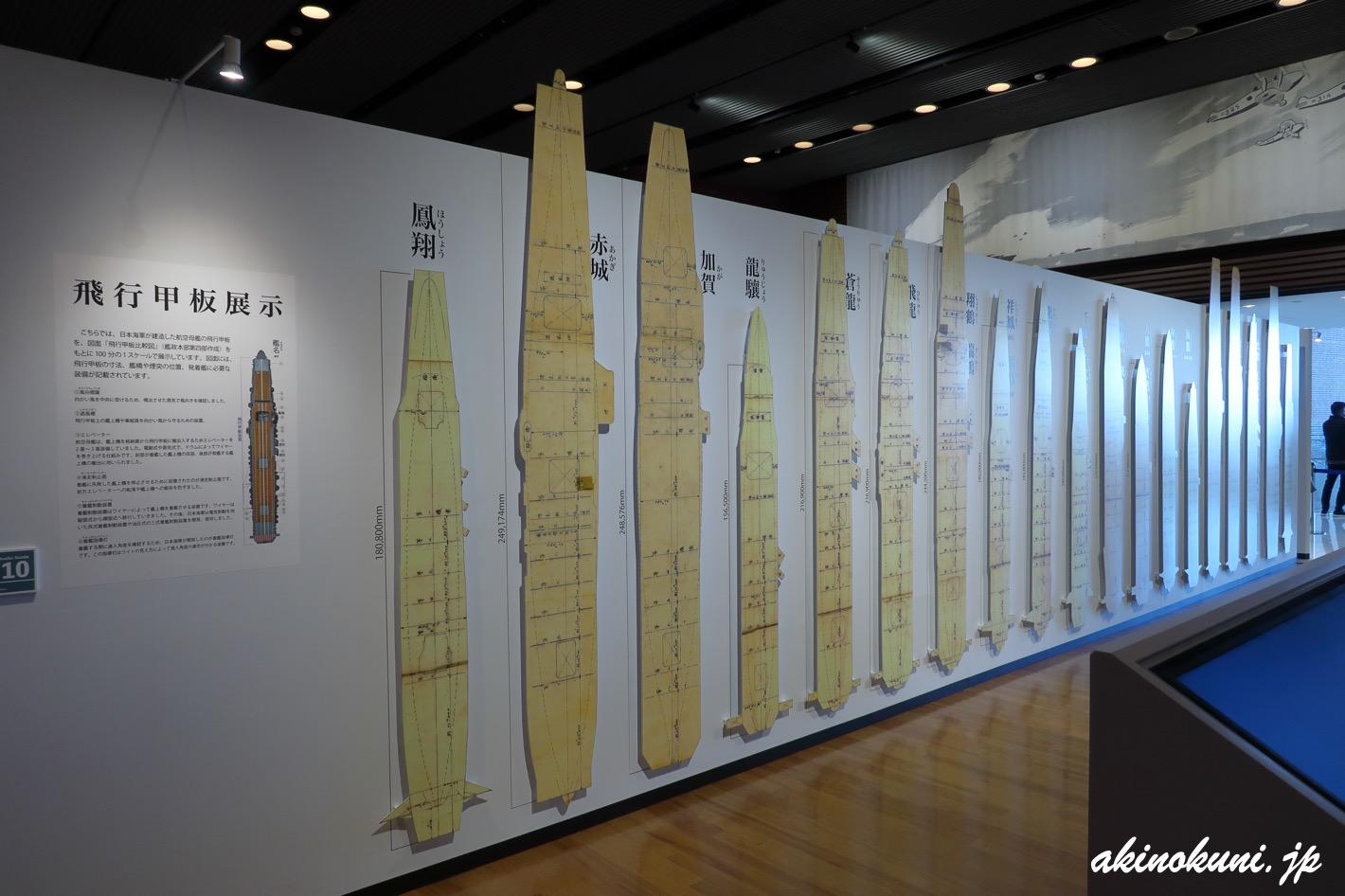 第31回企画展 日本海軍と航空母艦 飛行甲板