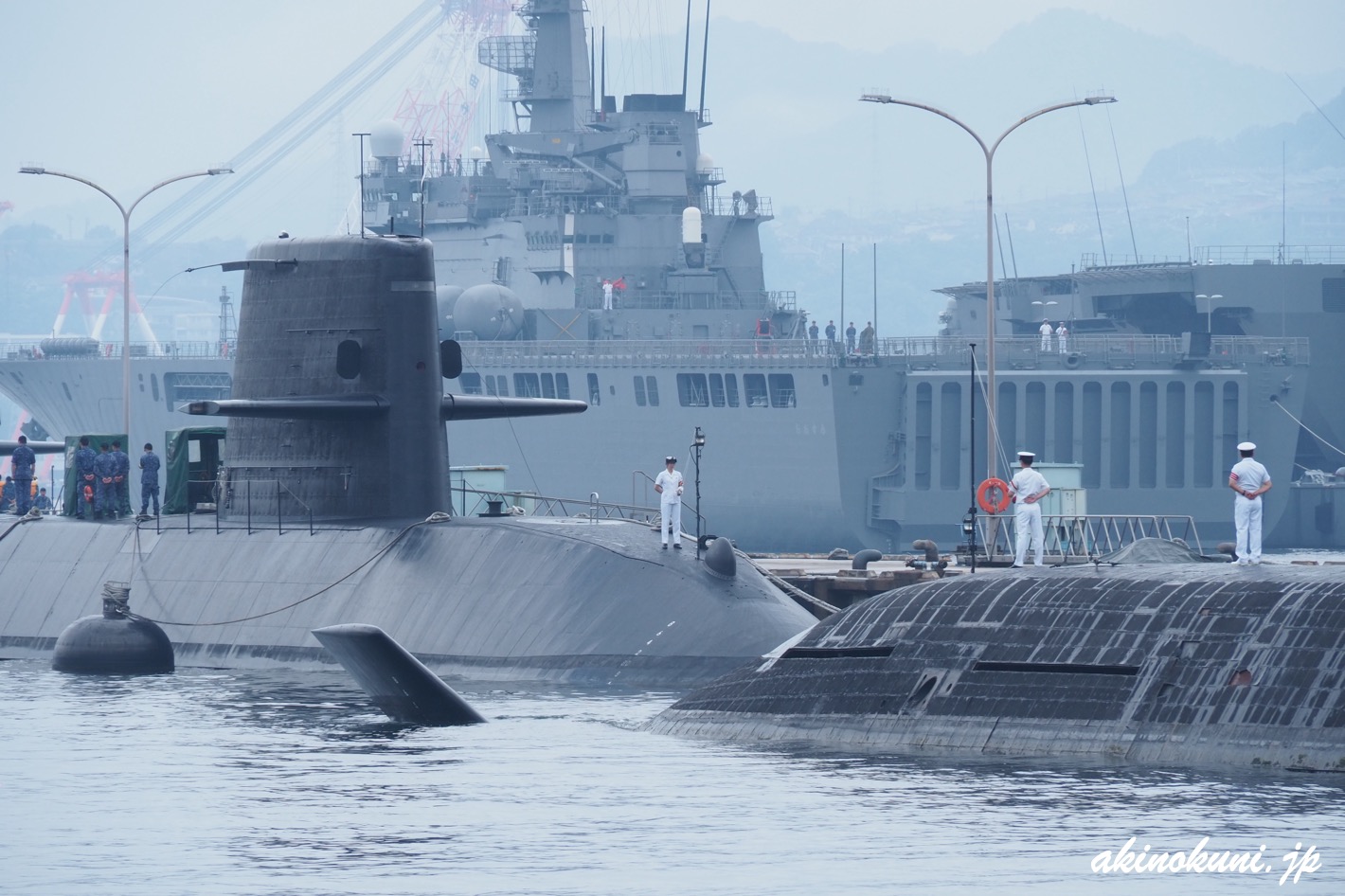 国旗(船首)国旗・自衛隊旗掲揚 2025年6月8日