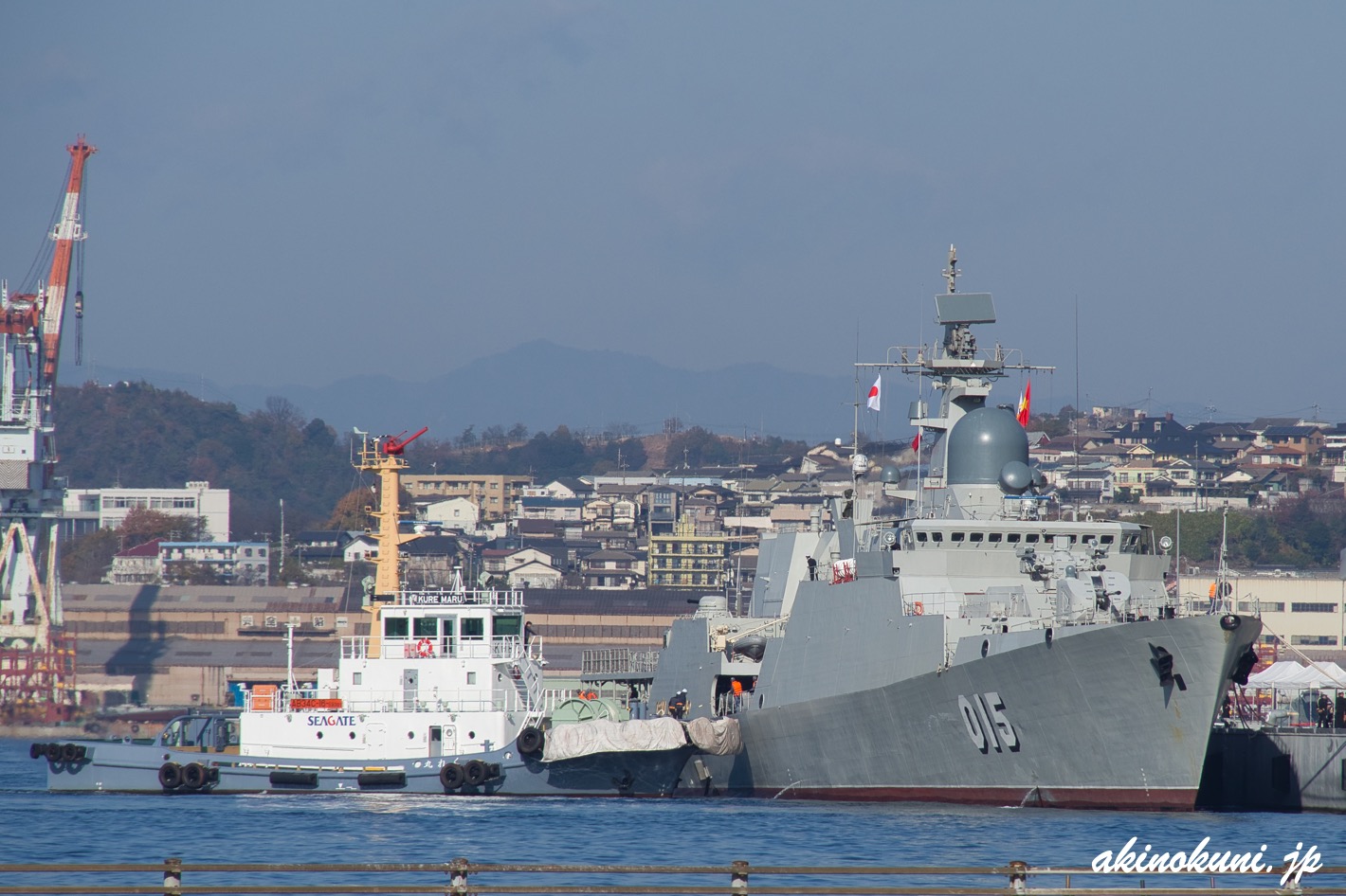 ベトナム海軍 フリゲート チャン・フン・ダオ 2025年12月7日