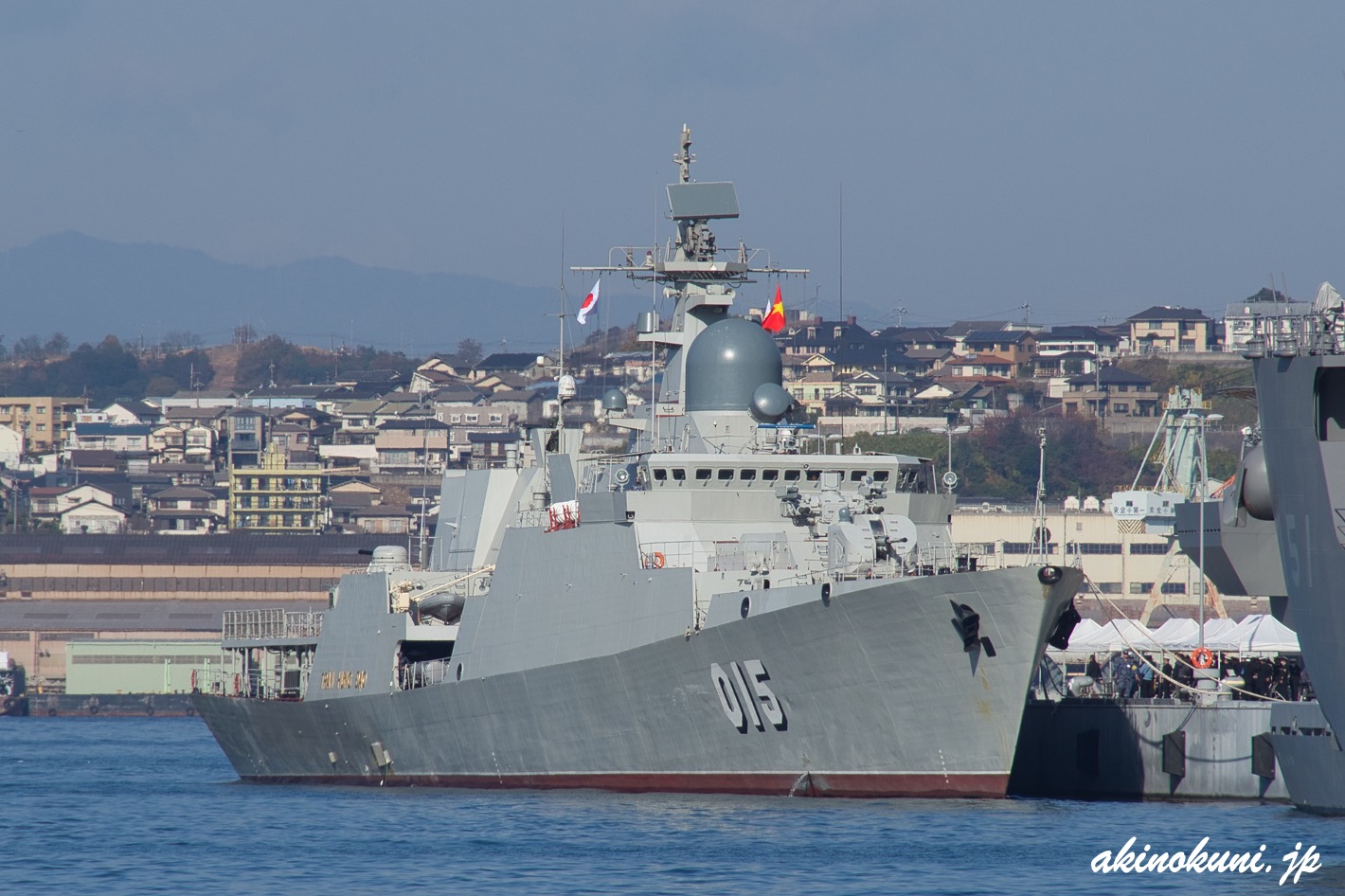 ベトナム海軍 フリゲート チャン・フン・ダオ 2025年12月7日