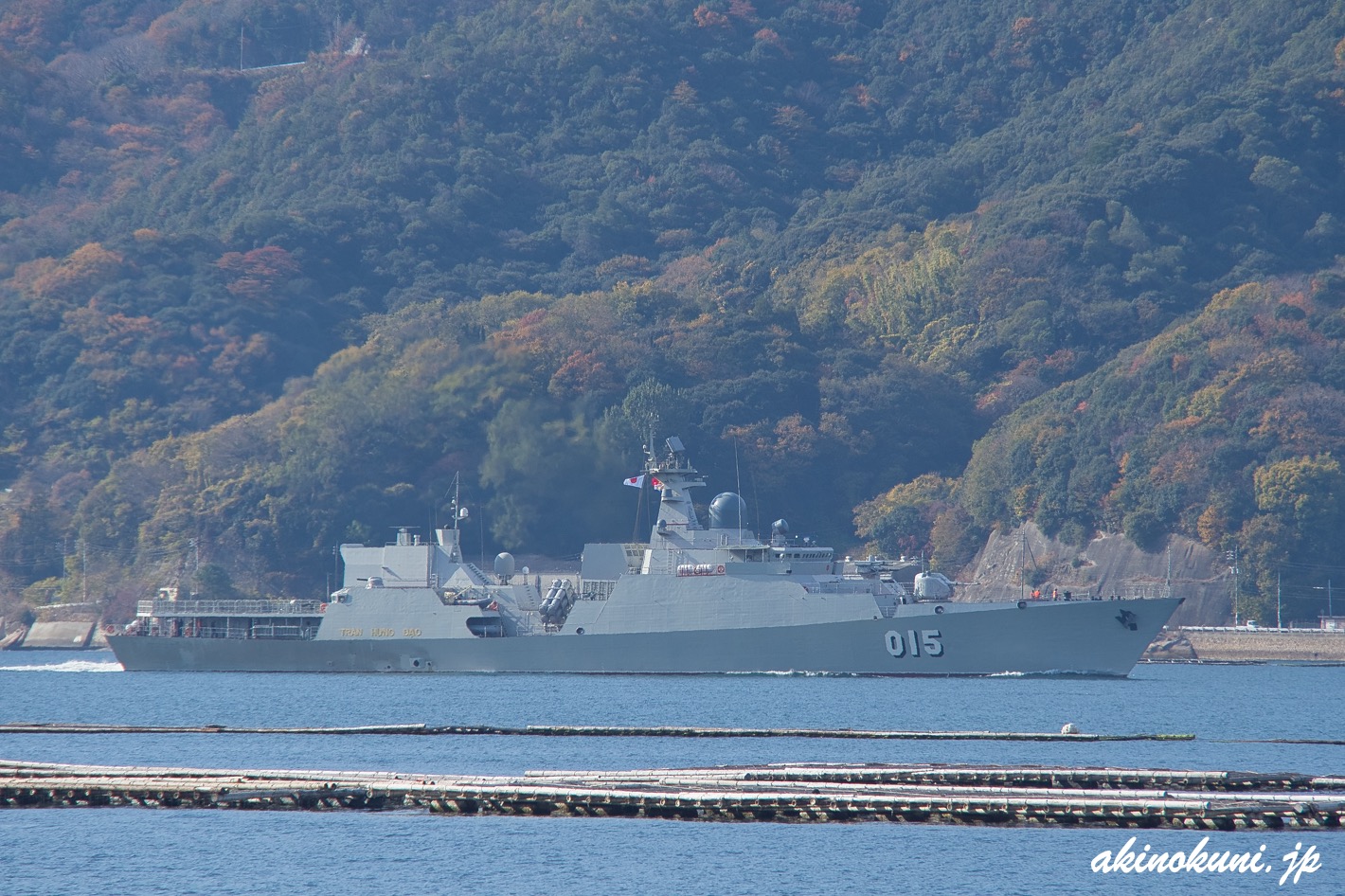 ベトナム海軍 フリゲート チャン・フン・ダオ 2025年12月10日