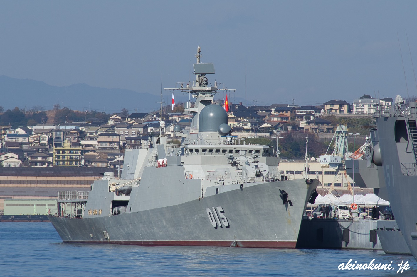 ベトナム海軍 フリゲート チャン・フン・ダオ 2025年12月7日