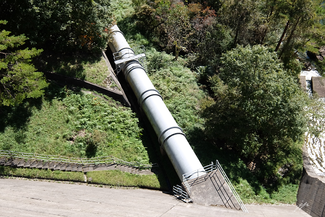 中国電力 柴木川第一発電所 樽床ダム（聖湖） 取水口