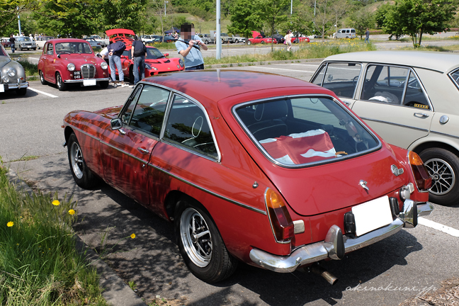 CLASSIC DAYS 3RD MEETING MG B-GT 後から